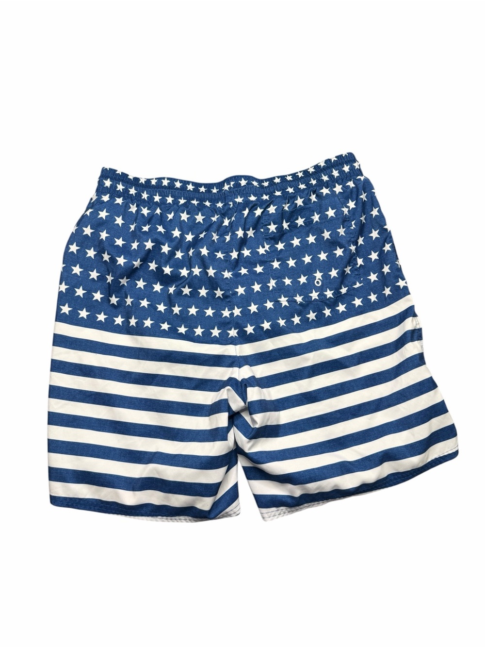 Old Navy Men’s Stars & Stripes Swim Trunks Size L - Picture 2 of 6